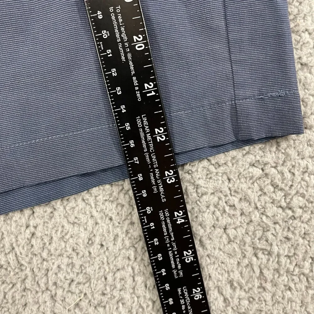 Travis Mathew Shorts Men 40‎ Blue Golf Performance Flat Front